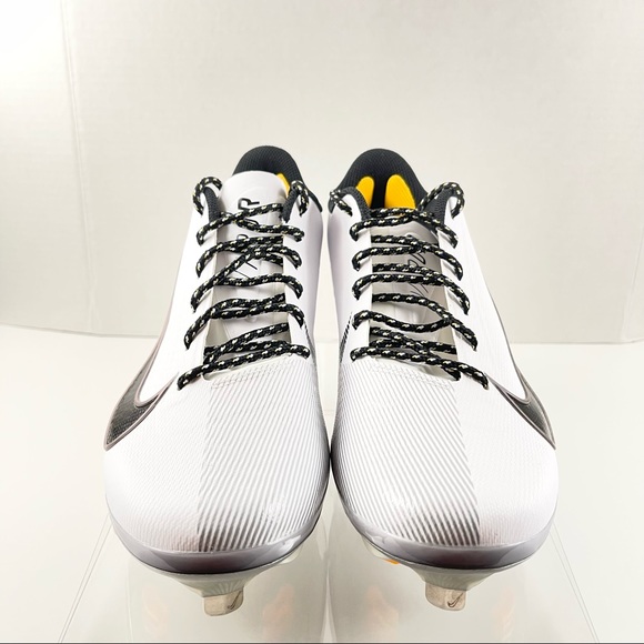 NIKE LUNAR VAPOR ULTRAFLY ELITE 3 BASEBALL CLEATS CJ7577-103 WHITE BLACK MEN’S - Picture 3 of 11